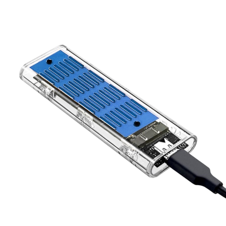Кишеня зовнішня Dynamode M.2 SSD NVMe/SATA combo ч-з USB3.2 GEN2 Type-C (DM-CAD-SSD09) - фото 3