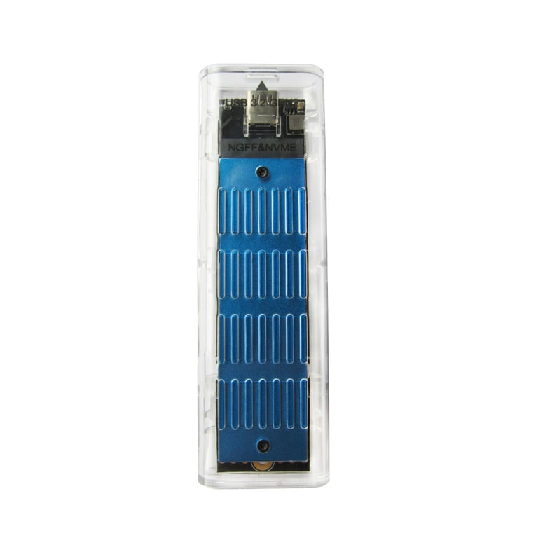 Кишеня зовнішня Dynamode M.2 SSD NVMe/SATA combo ч-з USB3.2 GEN2 Type-C (DM-CAD-SSD09) - фото 6