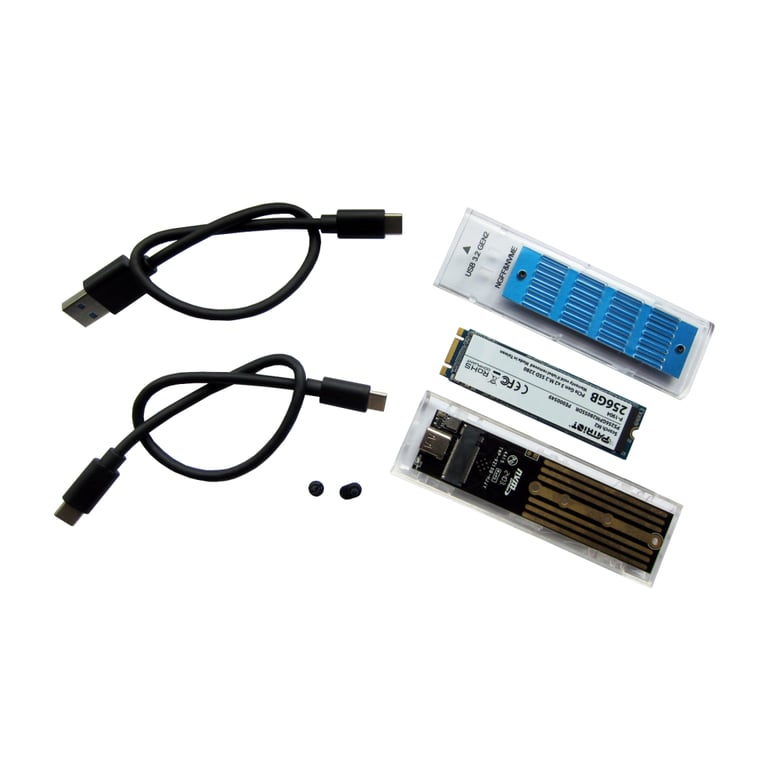 Кишеня зовнішня Dynamode M.2 SSD NVMe/SATA combo ч-з USB3.2 GEN2 Type-C (DM-CAD-SSD09) - фото 10