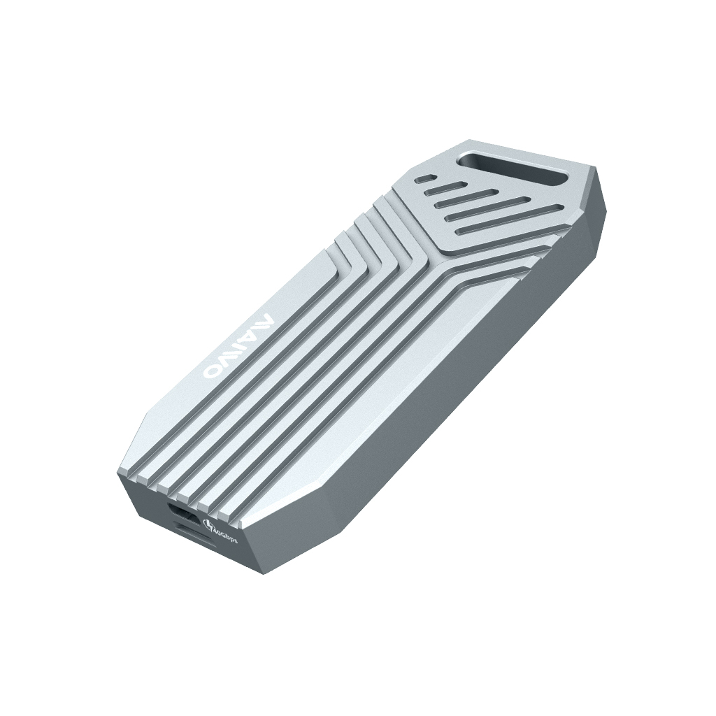Кишеня зовнішня Maiwo M.2 SSD NVMe 2280 ч-з USB4.0 Type-C 40Gbps (K1695) - фото 12 Кишеня зовнішня Maiwo M.2 SSD NVMe 2280 ч-з USB4.0 Type-C 40Gbps (K1695) - фото 12