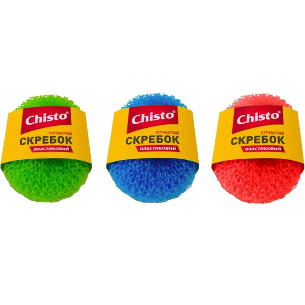 Скребок Chisto Пластиковий Колір в асортименті 1 шт. (4820164153703) - фото 1