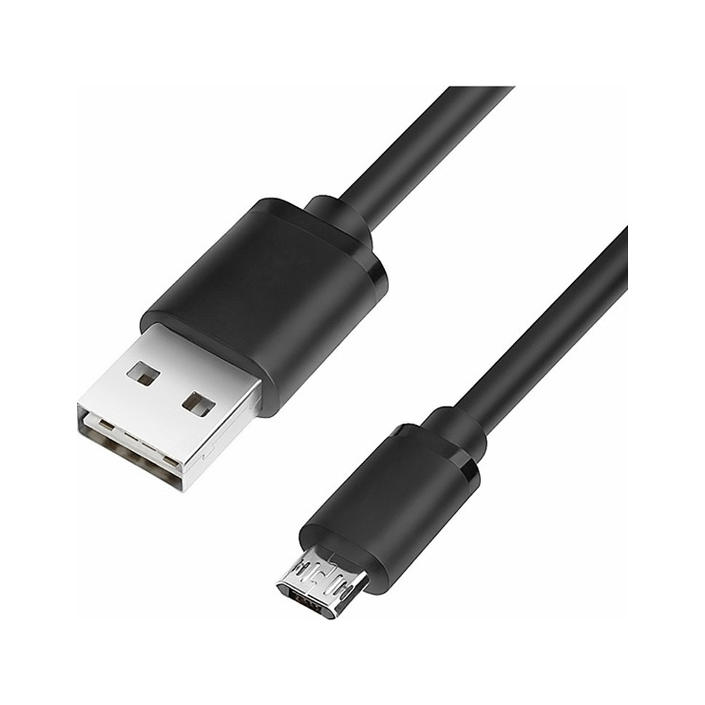 Перехідник OTG USB 2.0 AF to Micro 5P 0.1m OEM Voltronic (YT-C/AF-1MnBB) - фото 1