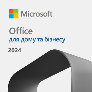 Офісний додаток Microsoft Office Home and Business 2024 укр, FPP без носія (EP2-06693) - фото 1