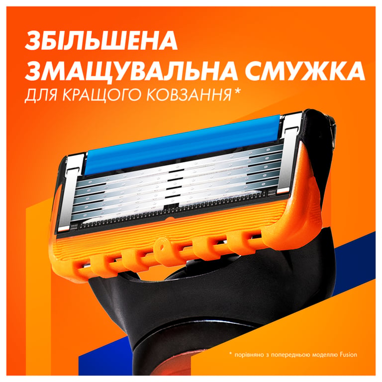 Бритва Gillette Fusion5 з 5 змінними картриджами + Підставка (8700216356794) - фото 6