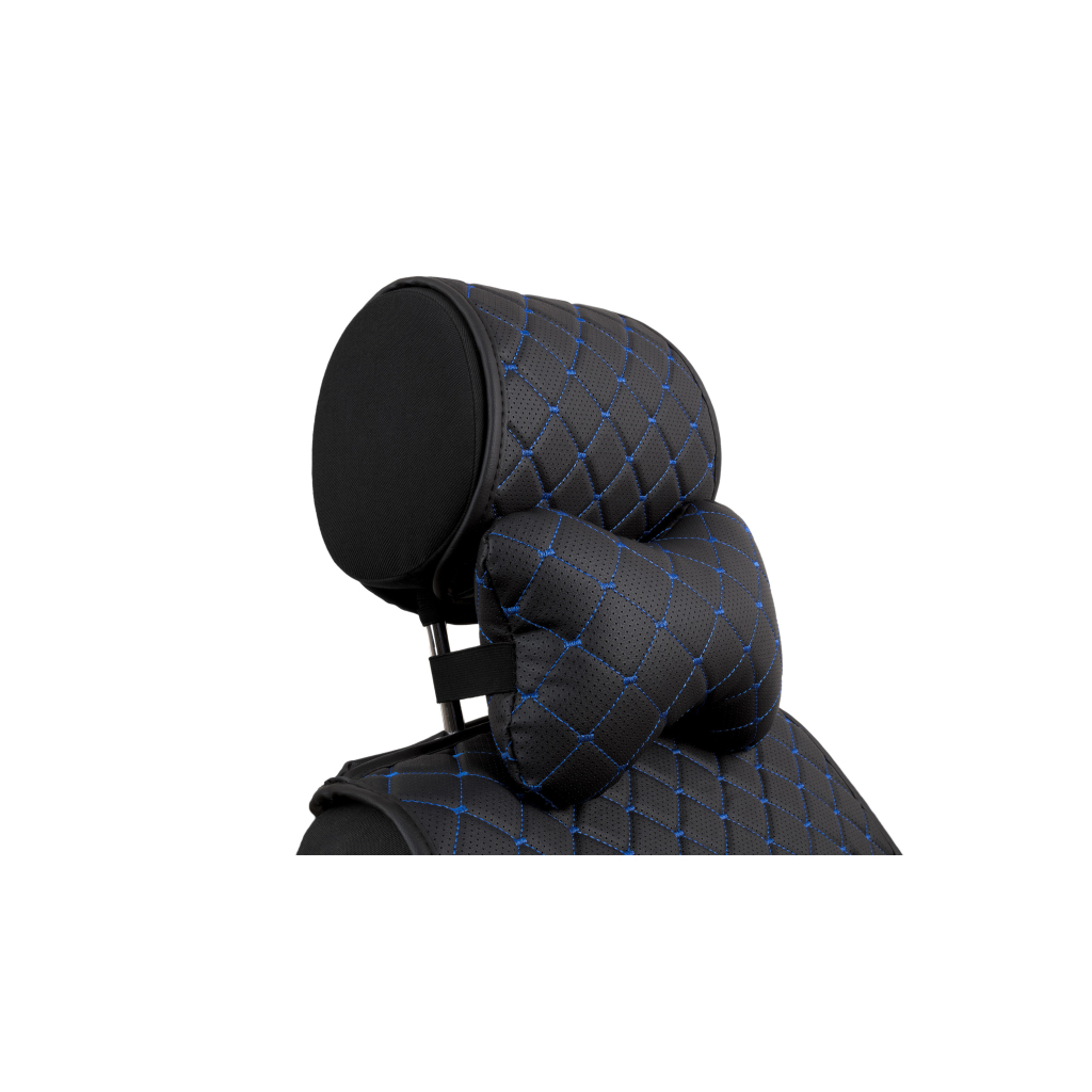 Подушка EVAtech ECO 27х16 см чорна з синьою ниткою (SPCRBL) - фото 2 Подушка EVAtech ECO 27х16 см чорна з синьою ниткою (SPCRBL) - фото 2