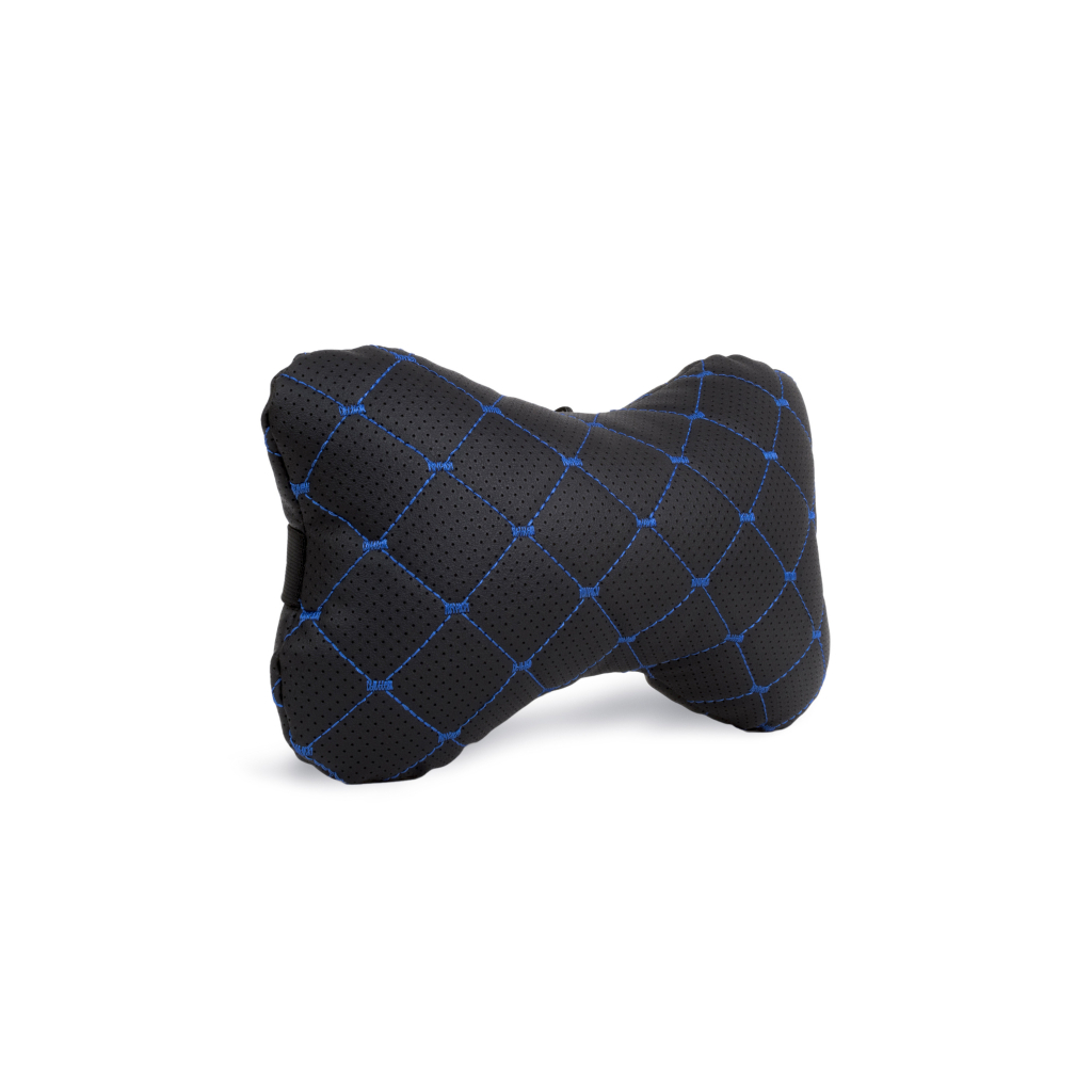 Подушка EVAtech ECO 27х16 см чорна з синьою ниткою (SPCRBL) - фото 3 Подушка EVAtech ECO 27х16 см чорна з синьою ниткою (SPCRBL) - фото 3