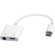 Адаптер USB-C to stereo audio 3.5 mm + USB-C power (CDLA) Cablexpert (A-CM-3.5FP-01) - фото 2