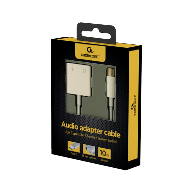 Адаптер USB-C to stereo audio 3.5 mm + USB-C power (CDLA) Cablexpert (A-CM-3.5FP-01) - фото 5
