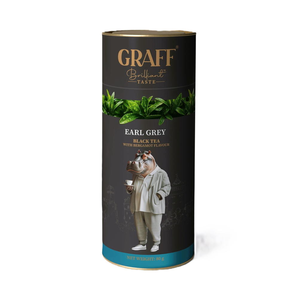 Чай Graff Earl Grey Чорний Байховий 80 г (4820279610849) Чай Graff Earl Grey Чорний Байховий 80 г (4820279610849)