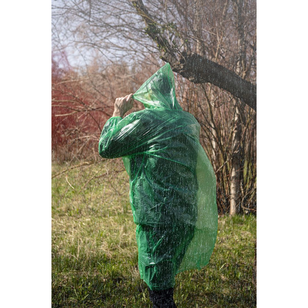 Дощовик Neo Tools поліетилен, зелений (63-176) - фото 2 Дощовик Neo Tools поліетилен, зелений (63-176) - фото 2