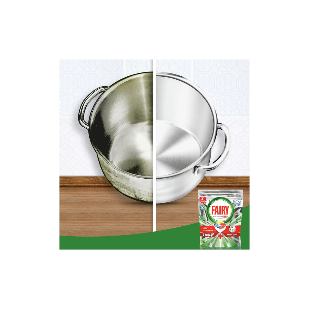 Таблетки для посудомийних машин Fairy Platinum Plus All in One Lemon 71 шт. (8700216236126) - фото 3 Таблетки для посудомийних машин Fairy Platinum Plus All in One Lemon 71 шт. (8700216236126) - фото 3