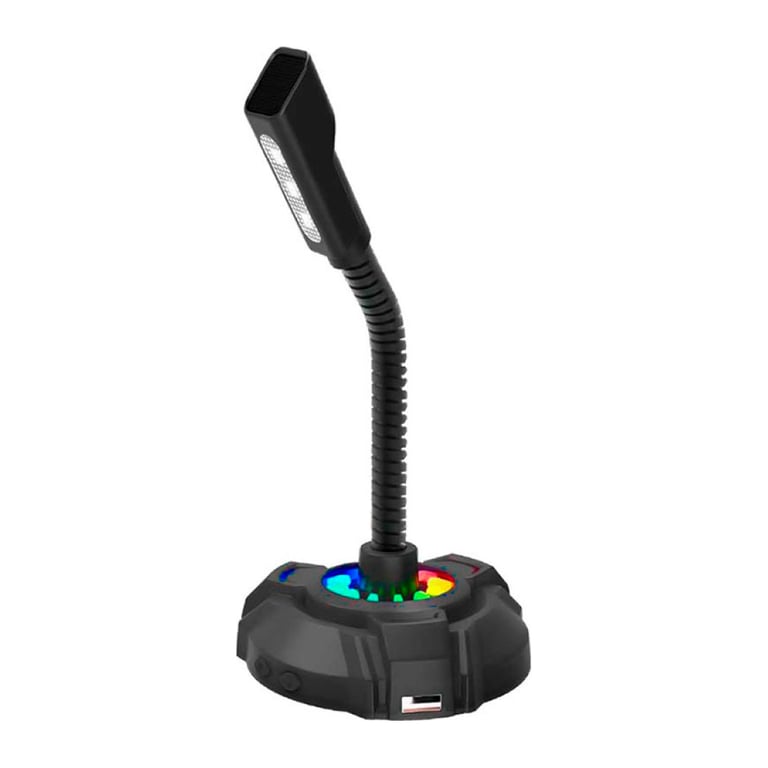 Мікрофон HP DHP-1100C RGB backlit 3.5мм+USB Black (DHP-1100C) - фото 1
