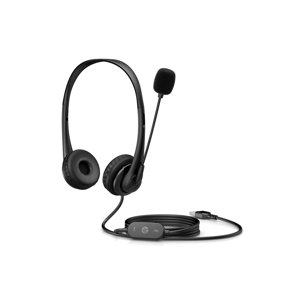 Навушники HP Stereo G2 USB Black (428H5AA) - фото 7 Навушники HP Stereo G2 USB Black (428H5AA) - фото 7