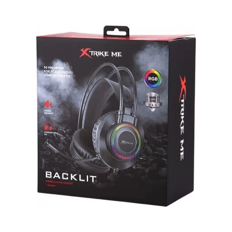 Навушники Xtrike ME GH-509 RGB Black (GH-509) - фото 5