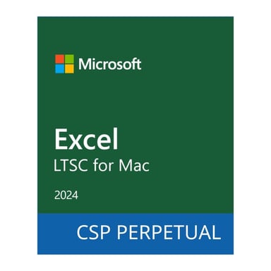 Офісний додаток Microsoft Excel LTSC for Mac 2024 Commercial Software, Perpetual (DG7GMGF0PN5G_0001) - фото 1