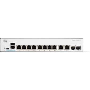 Комутатор мережевий Cisco C1300-8FP-2G - фото 1