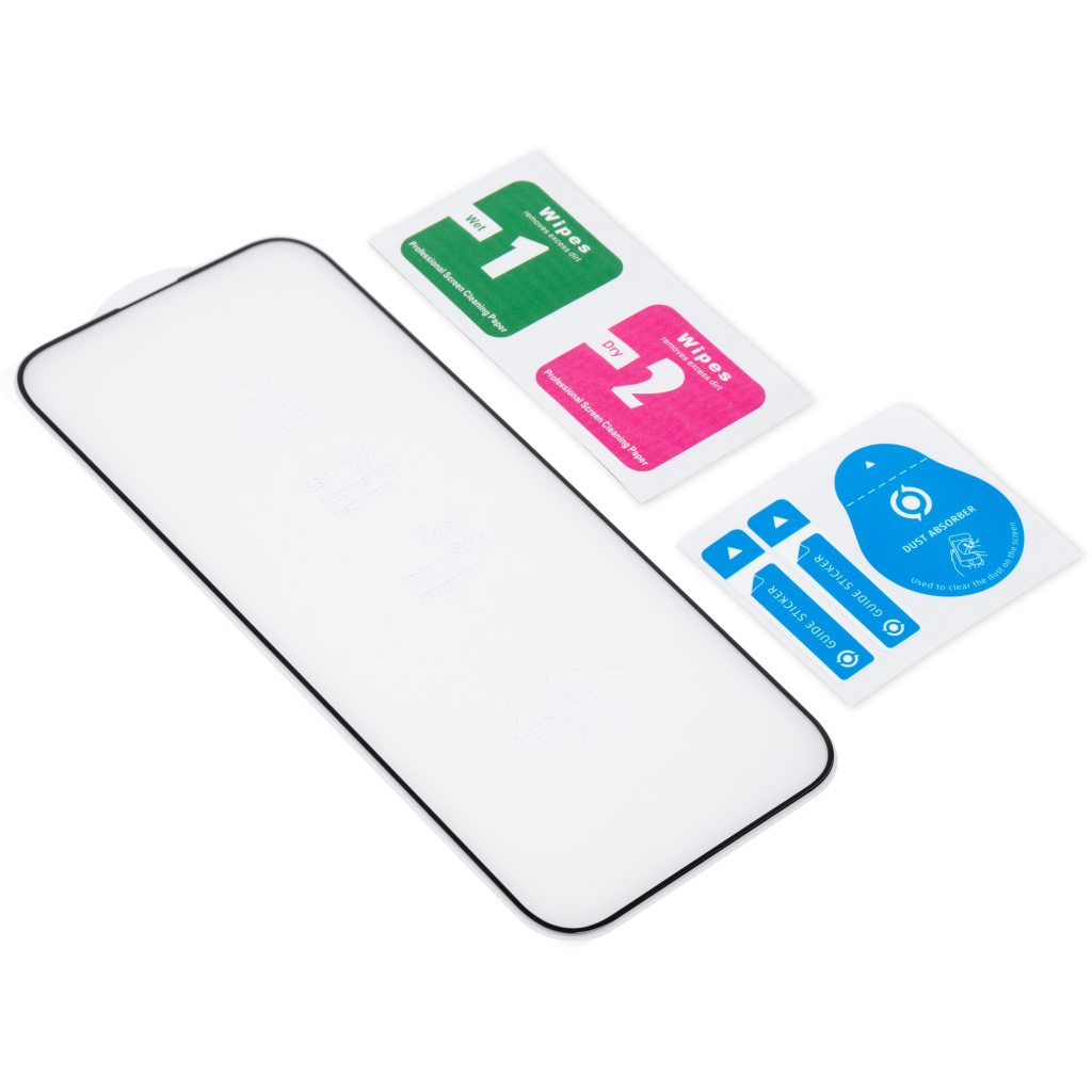 Скло захисне Vinga Apple iPhone 16 Pro Max (VGIP16PM) - фото 3 Скло захисне Vinga Apple iPhone 16 Pro Max (VGIP16PM) - фото 3