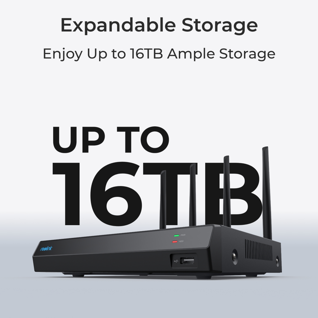 Реєстратор для відеоспостереження Reolink NVS12W - фото 5 Реєстратор для відеоспостереження Reolink NVS12W - фото 5