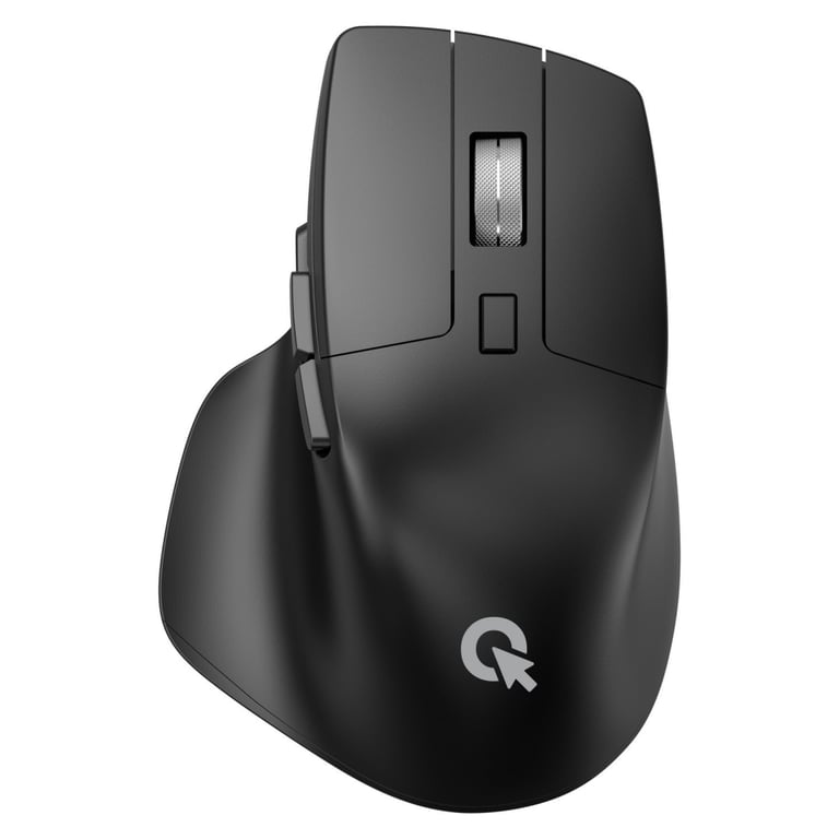 Мишка OfficePro M395B Silent Click Ergonomic Wireless Black (M395B) - фото 1