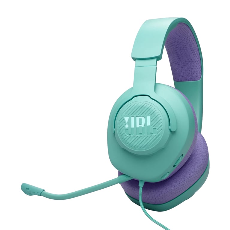 Навушники JBL Quantum 100M2 Cyan (JBLQTUM100M2CYN) - фото 6