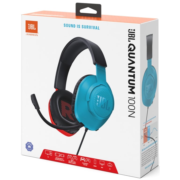 Навушники JBL Quantum 100N (JBLQTUM100N) - фото 10