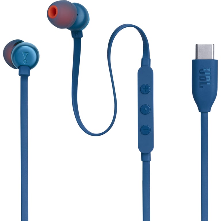 Навушники JBL Tune 310C USB-C Blue (JBLT310CBLU) - фото 2