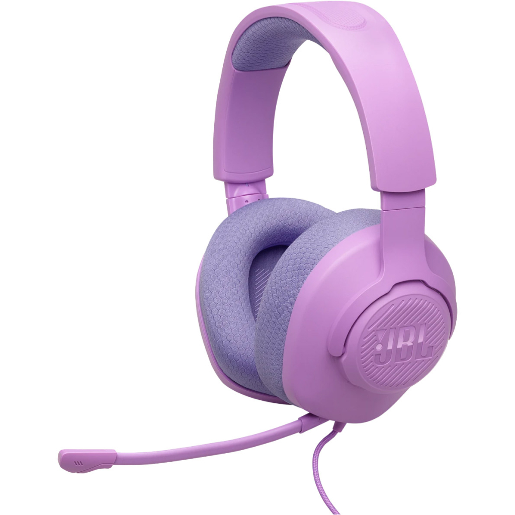 Навушники JBL Quantum 100M2 Purple (JBLQTUM100M2PUR) - фото 1