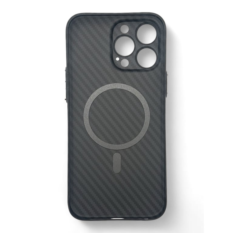 Чохол до мобільного телефона BeCover Carbonite Case MagSafe Apple iPhone 16 Pro Max Black (712069) - фото 2