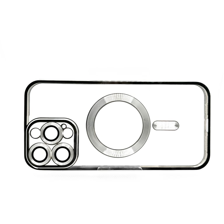 Чохол до мобільного телефона BeCover TPU Chrome Case (MagSafe) для Apple iPhone 16 Pro Silver (712083) - фото 4