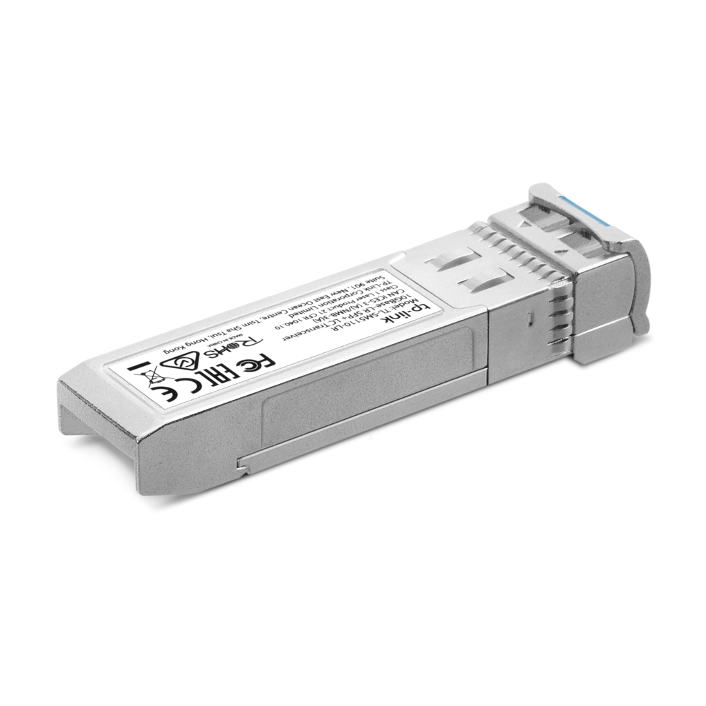 Модуль SFP Transceiver SFP+ 10GBase-LR, SM, 10km, LC TP-Link (TL-SM5110-LR) - фото 4 Модуль SFP Transceiver SFP+ 10GBase-LR, SM, 10km, LC TP-Link (TL-SM5110-LR) - фото 4