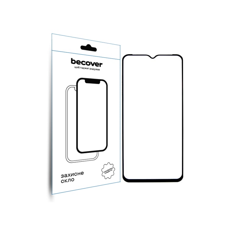 Скло захисне BeCover Ulefone Armor 12s Black (712129) - фото 1