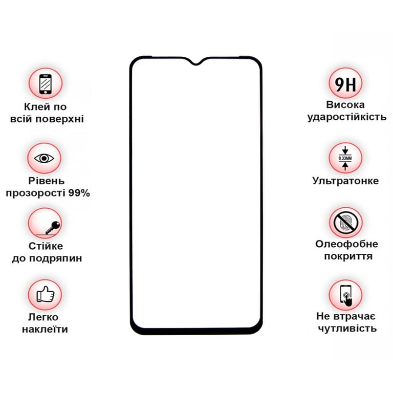 Скло захисне BeCover Ulefone Armor 12s Black (712129) - фото 3