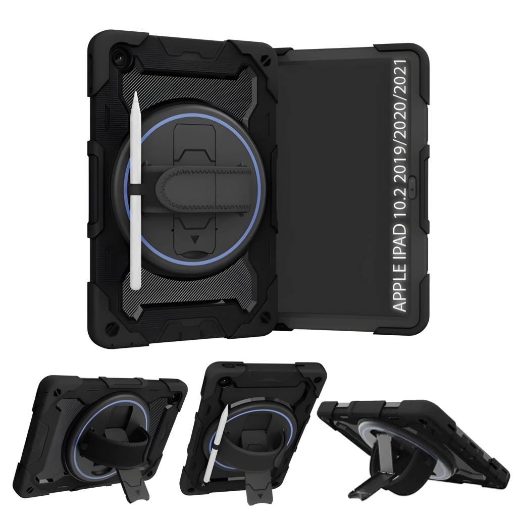 Чохол до планшета BeCover Horizontal handle Apple iPad 10.2 2019/2020/2021 Black (712150) - фото 4 Чохол до планшета BeCover Horizontal handle Apple iPad 10.2 2019/2020/2021 Black (712150) - фото 4