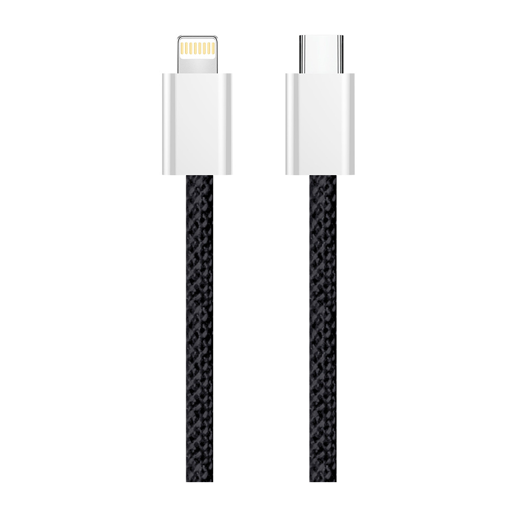 Дата кабель USB-C to Lightning 1.0m 27W black ColorWay (CW-CBPDCL061-BK) - фото 8 Дата кабель USB-C to Lightning 1.0m 27W black ColorWay (CW-CBPDCL061-BK) - фото 8