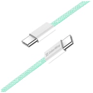 Дата кабель USB-C to USB-C 1.0m 60W 3.0А green ColorWay (CW-CBPDCC061-G) - фото 5