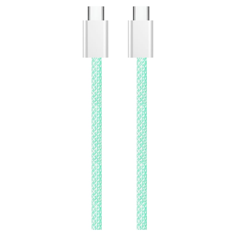 Дата кабель USB-C to USB-C 1.0m 60W 3.0А green ColorWay (CW-CBPDCC061-G) - фото 8