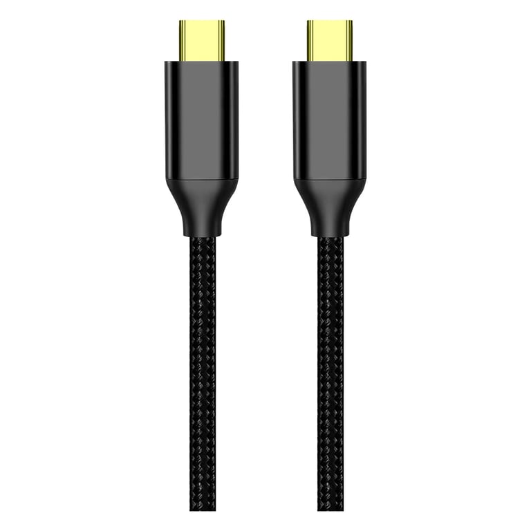 Дата кабель USB-C to USB-C 1.0m USB3.2 (20Gbps 4K PD100W) Gen2 5А black ColorWay (CW-CBPDCC062-BK) - фото 6
