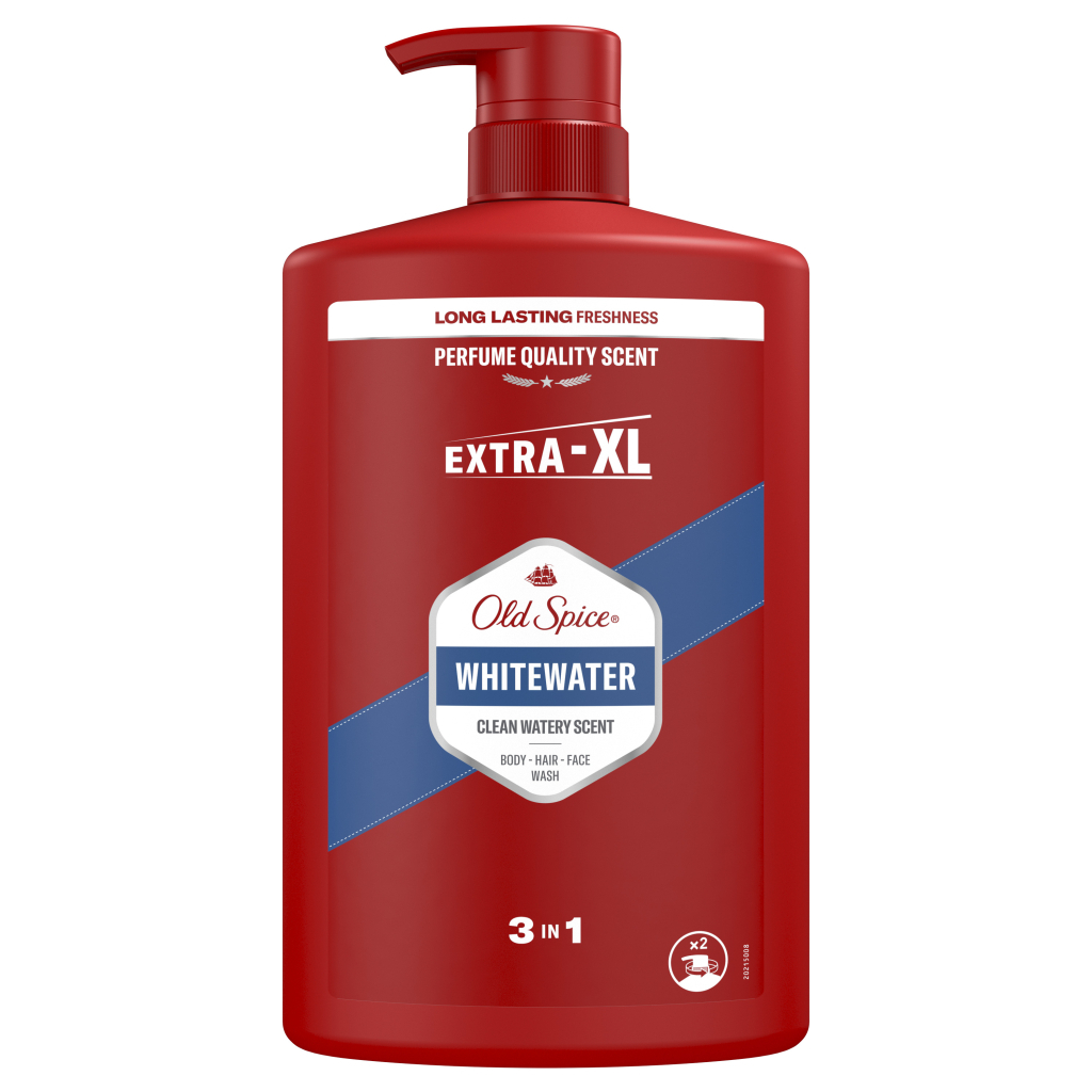 Гель для душу Old Spice Whitewater 1000 мл (8006540818862) - фото 2 Гель для душу Old Spice Whitewater 1000 мл (8006540818862) - фото 2