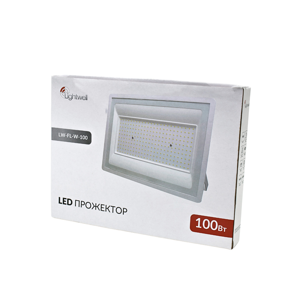 Прожектор Lightwell LW-FL-W-100 100 W - фото 3 Прожектор Lightwell LW-FL-W-100 100 W - фото 3