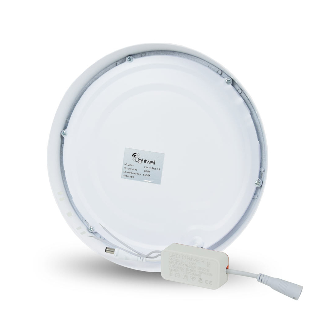 Світильник Lightwell LW-R-SFR-18 18 W - фото 2 Світильник Lightwell LW-R-SFR-18 18 W - фото 2