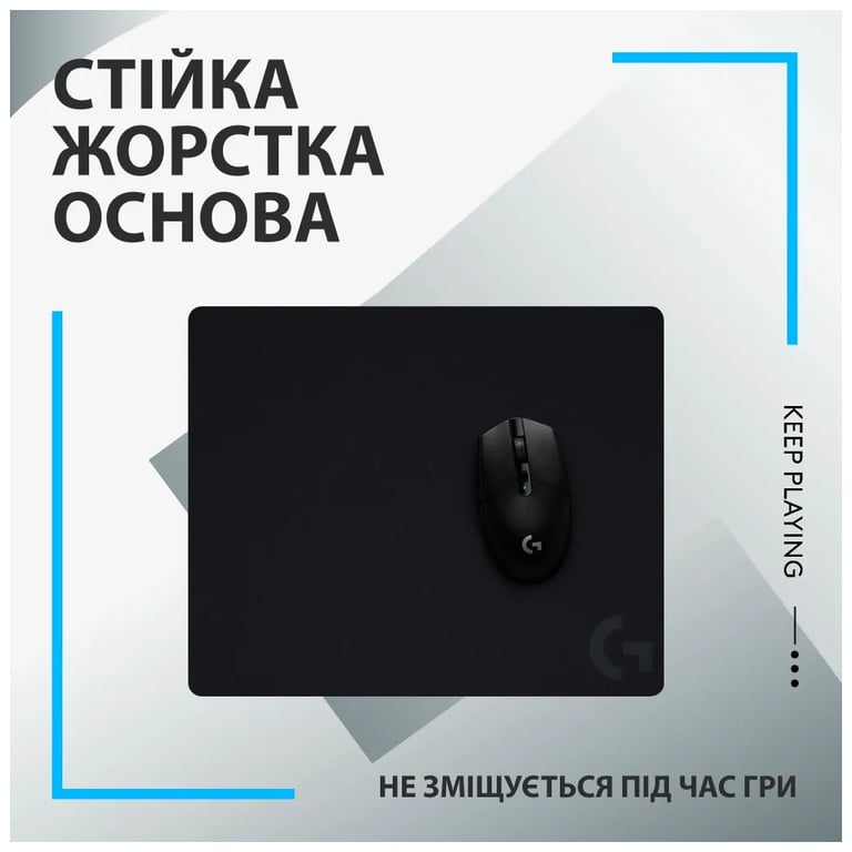 Килимок для мишки Logitech G440 Gaming Mouse Pad Black (943-000792) - фото 5