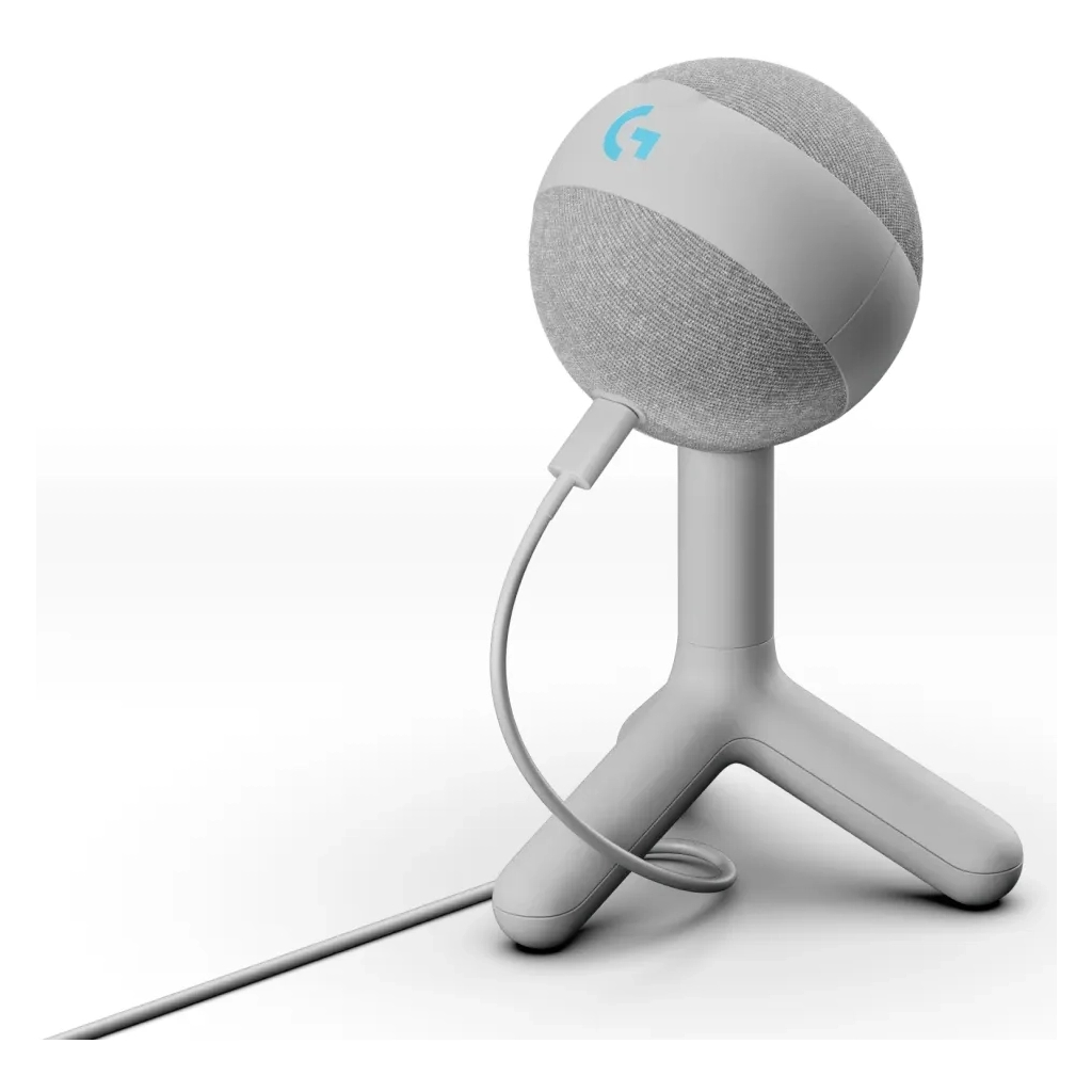 Мікрофон Logitech G Yeti Orb RGB Gaming Mic with Lightsync Off-White (988-000558) Мікрофон Logitech G Yeti Orb RGB Gaming Mic with Lightsync Off-White (988-000558)