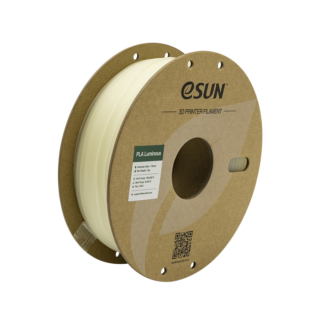 Пластик для 3D-принтера eSUN PLA- Luminous 1.75мм, 1кг, rainbow (Luminous PLA-P175RB1) - фото 1