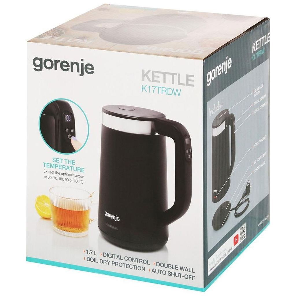 Електрочайник Gorenje K 17 TRDW - фото 9 Електрочайник Gorenje K 17 TRDW - фото 9