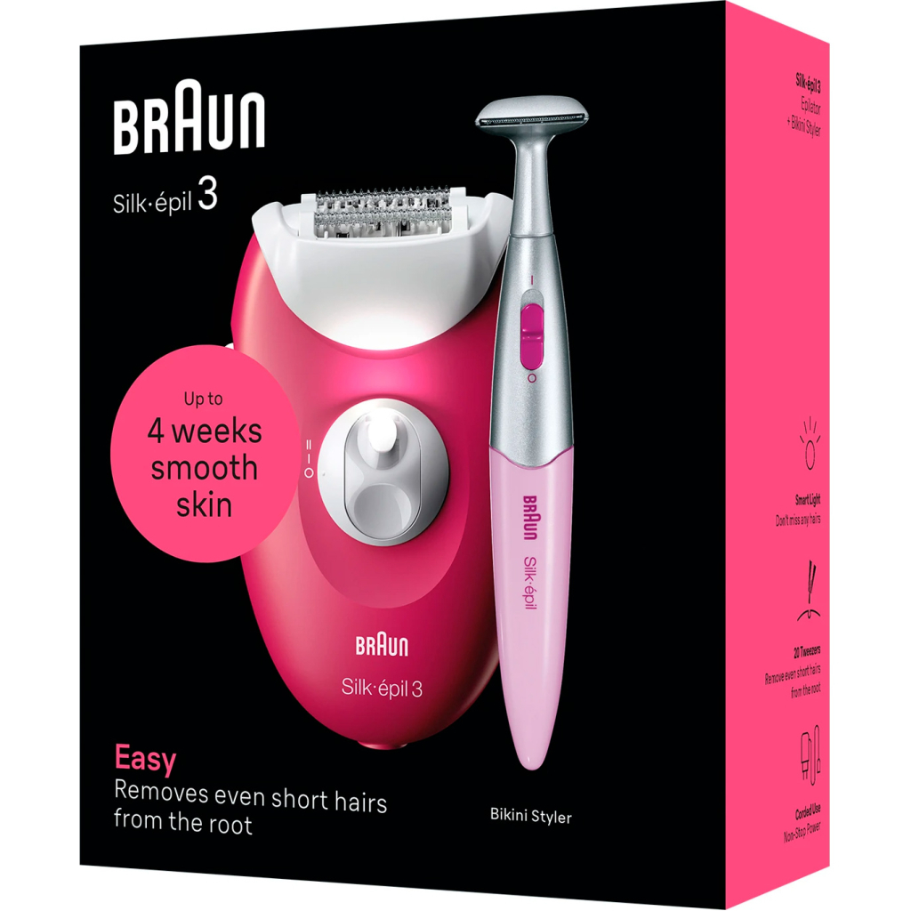 Епілятор Braun SE 3-202 - фото 6 Епілятор Braun SE 3-202 - фото 6