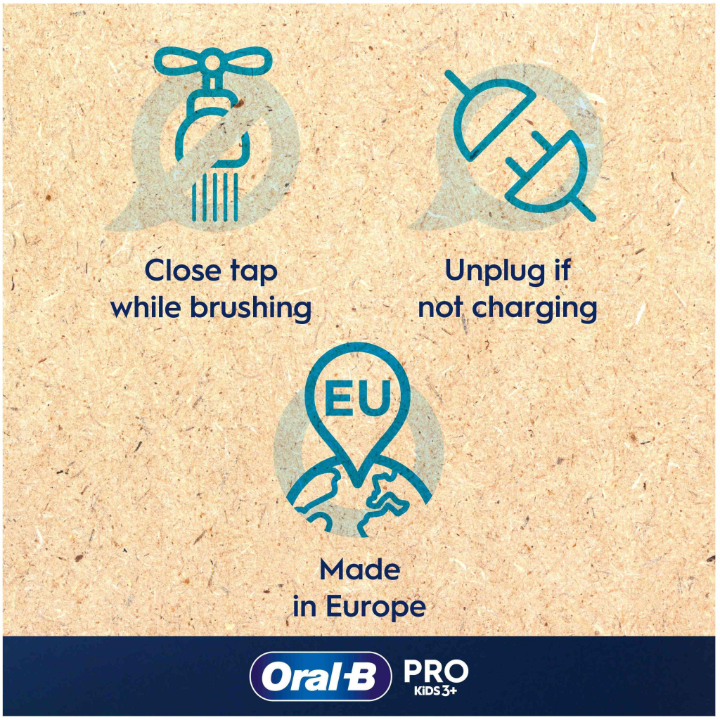 Електрична зубна щітка Oral-B D103.413.2KX Frozen - фото 7 Електрична зубна щітка Oral-B D103.413.2KX Frozen - фото 7