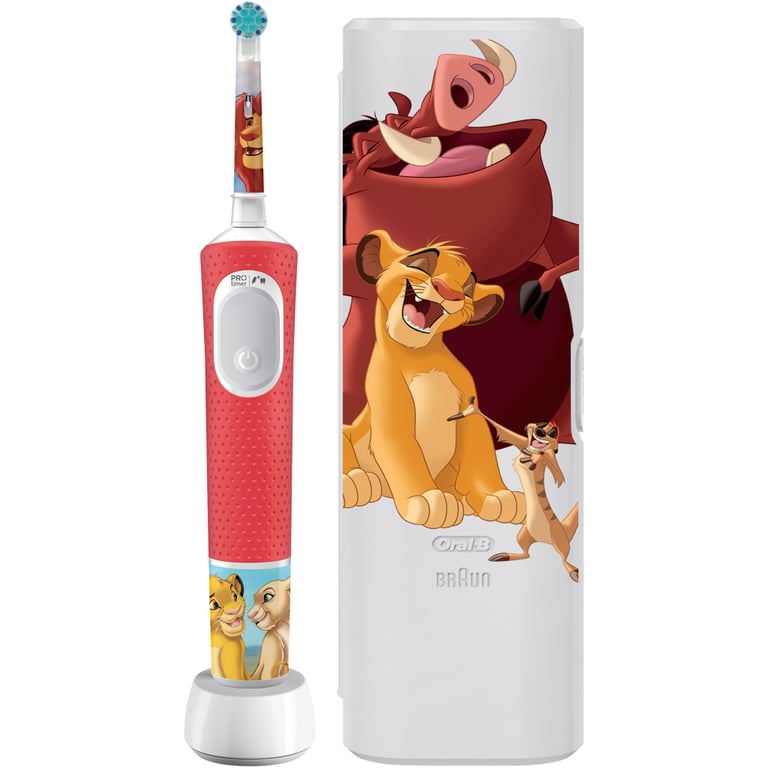 Електрична зубна щітка Oral-B D103.413.2KX Lion King - фото 1