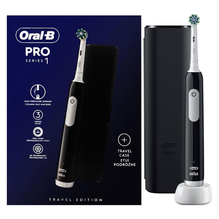 Електрична зубна щітка Oral-B D305.513.3X Black - фото 2
