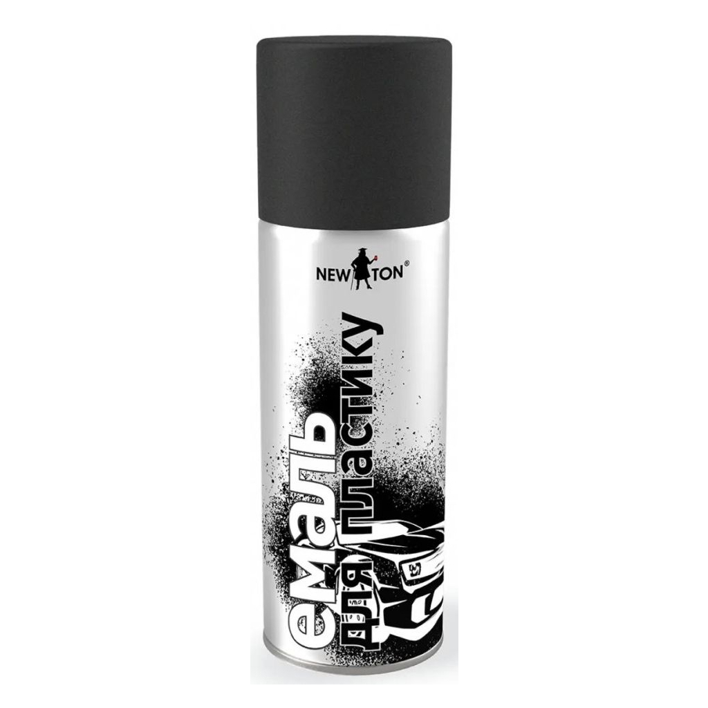 Аерозольна фарба для автомобіля New Ton для пластика структ.чорна.400мл (696) Аерозольна фарба для автомобіля New Ton для пластика структ.чорна.400мл (696)