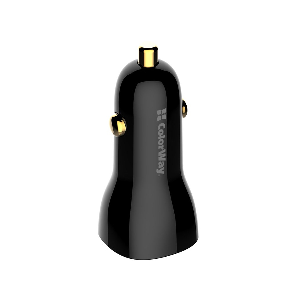 Зарядний пристрій ColorWay PowerDelivery PPS USB (USB-A + USB-C) (60W) Black (CW-CHA046PD-BK) - фото 3 Зарядний пристрій ColorWay PowerDelivery PPS USB (USB-A + USB-C) (60W) Black (CW-CHA046PD-BK) - фото 3